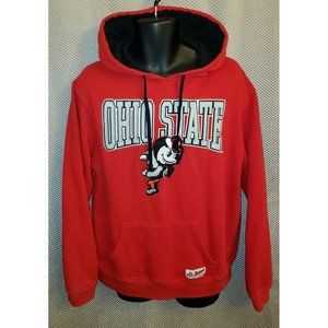 Ohio State Buckeyes Stitched Brutus Scarlet Pullover Hoodie - Boys XL